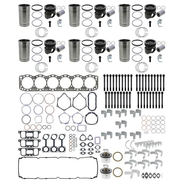 Detroit 12.7L DDEC IV Upgraded Monotherm Piston In-Frame Kit | S60109-017C